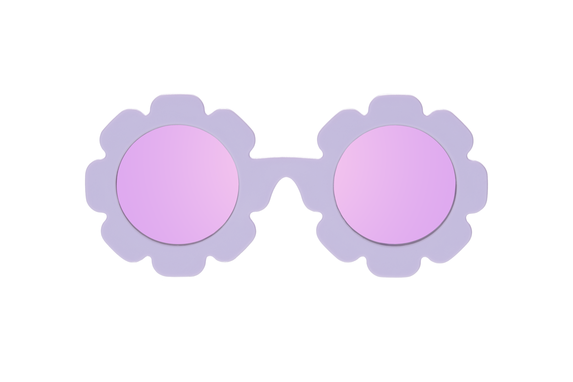 Iris Polarized Flower Sunglasses with Mirrored Lens