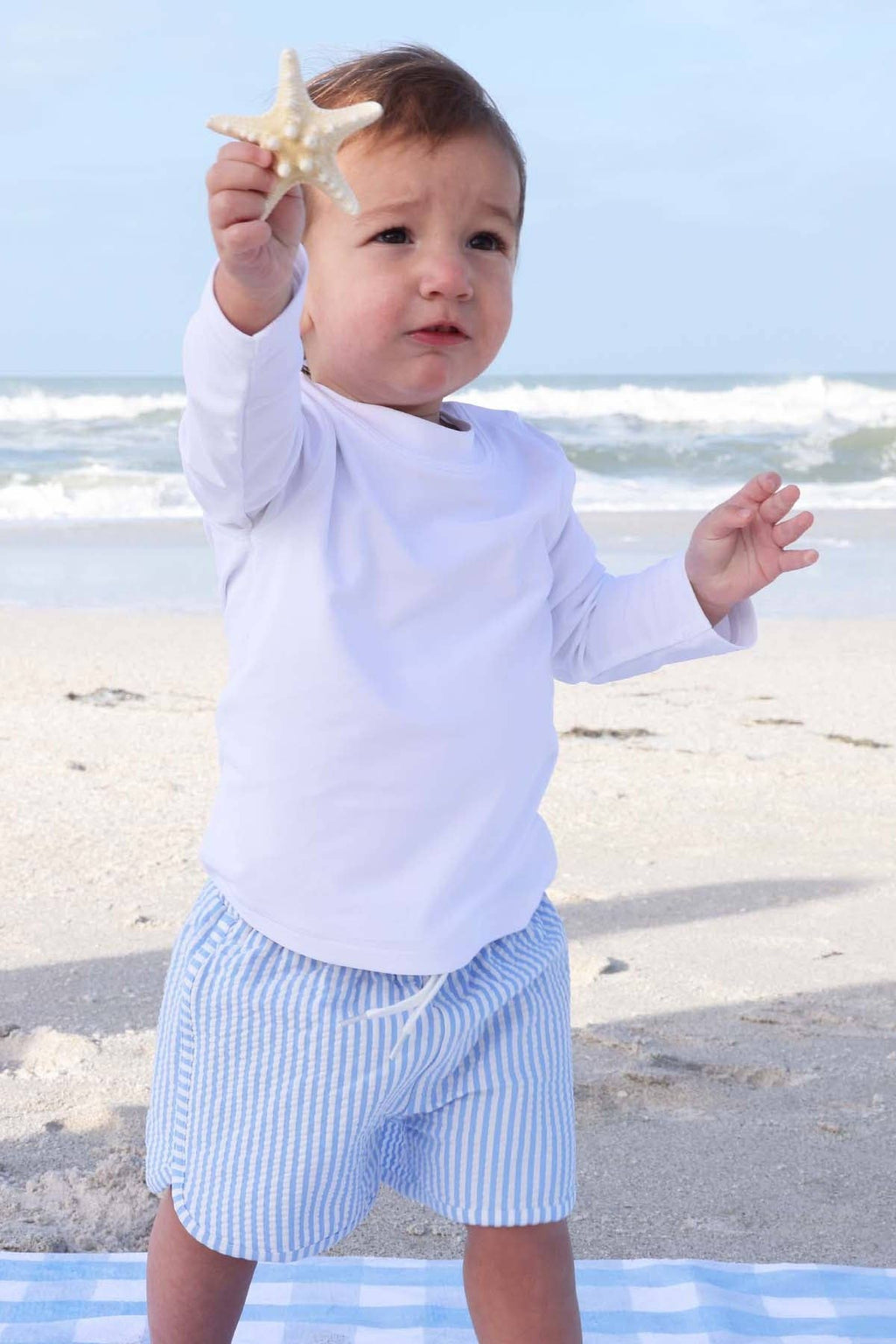 Long Sleeve Rash Guard Shirt | White Wholesale