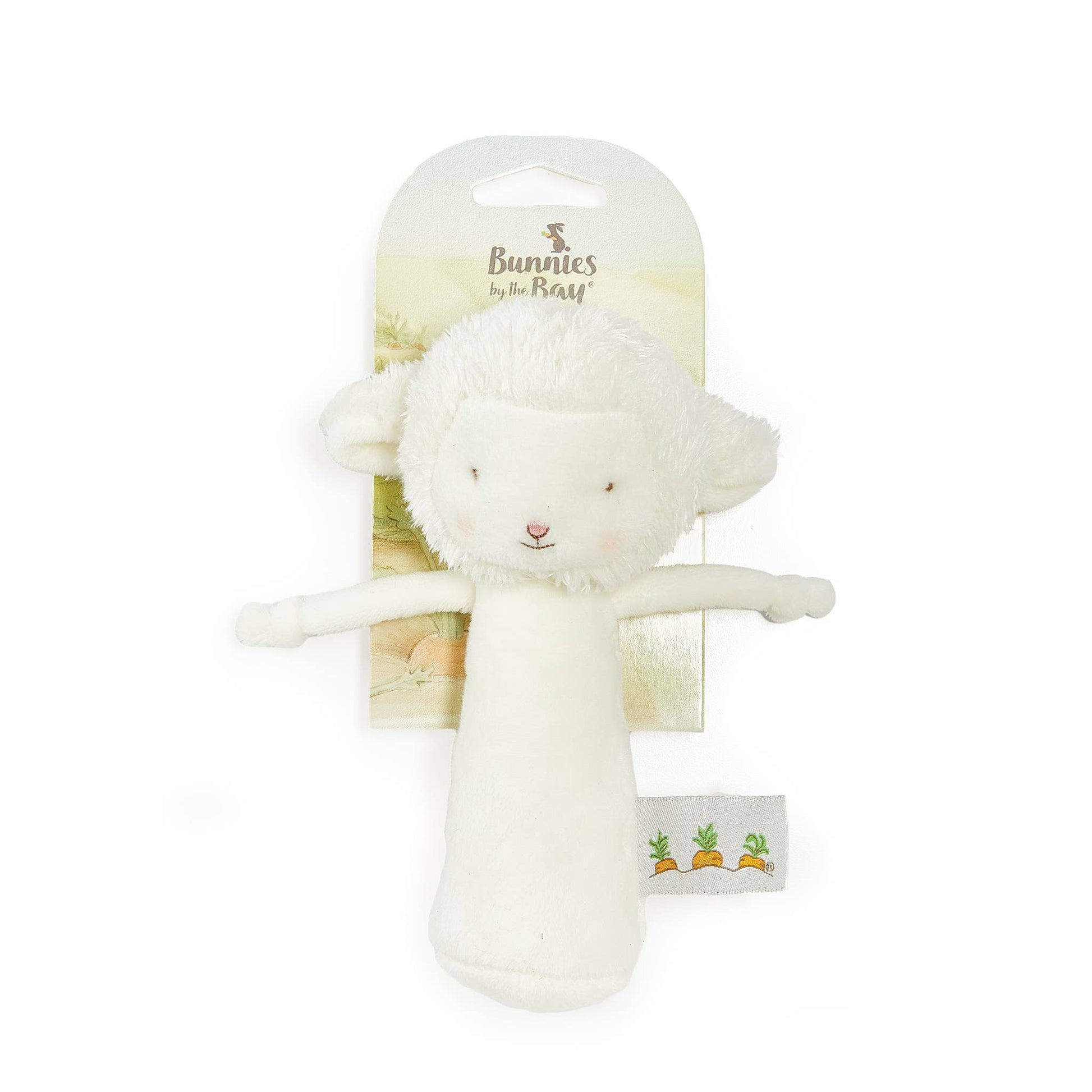Rattle - White lamb