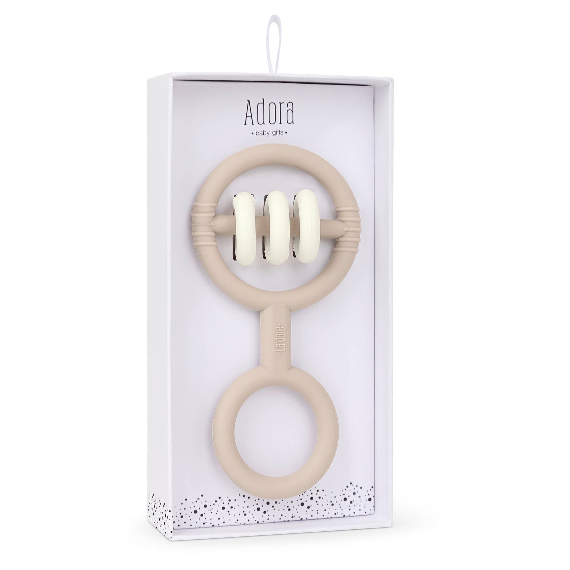 Rattle Teether - Saddle