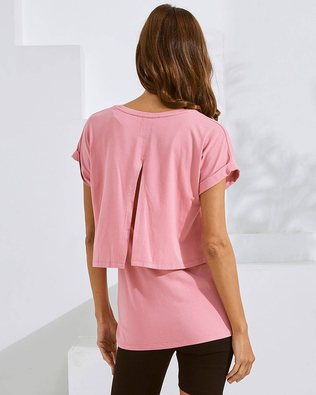 Everyday  Nursing Tee - Blush