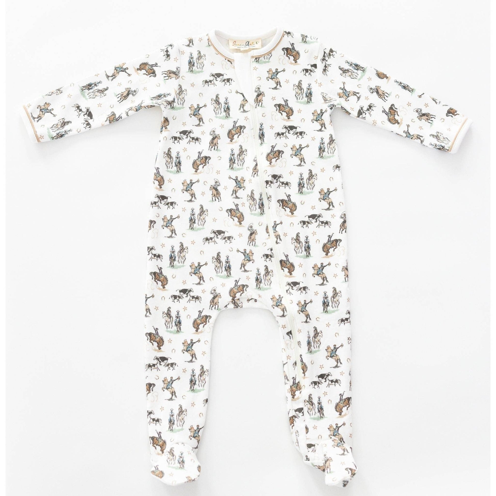 Wild West Zip Footie