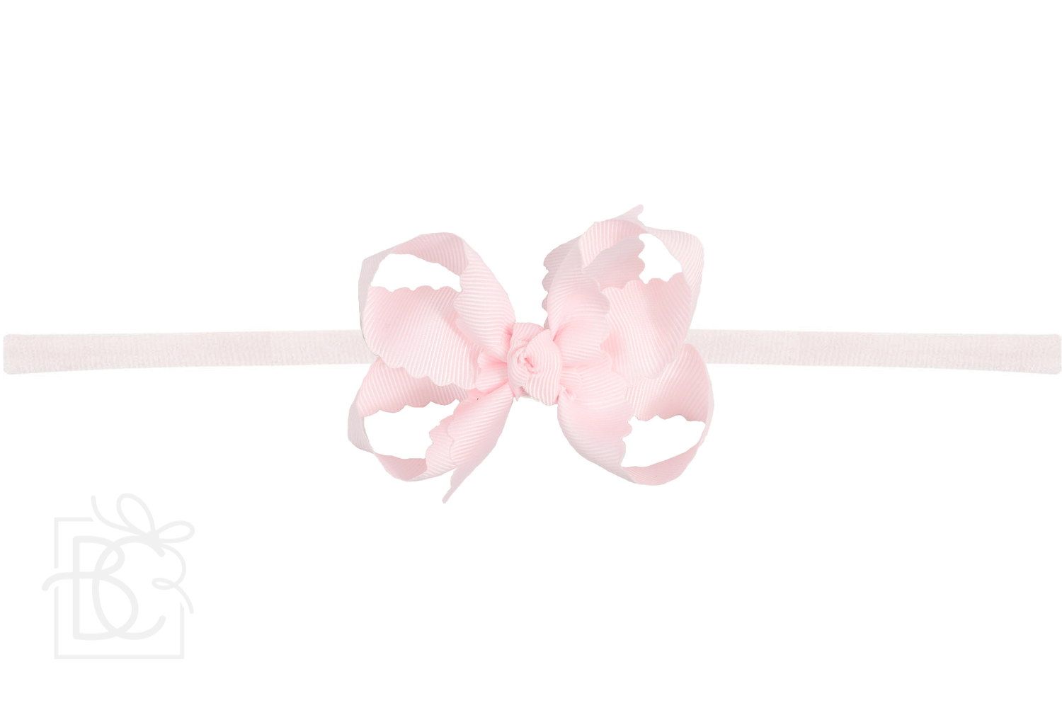 Headband w/ Scalloped Bow