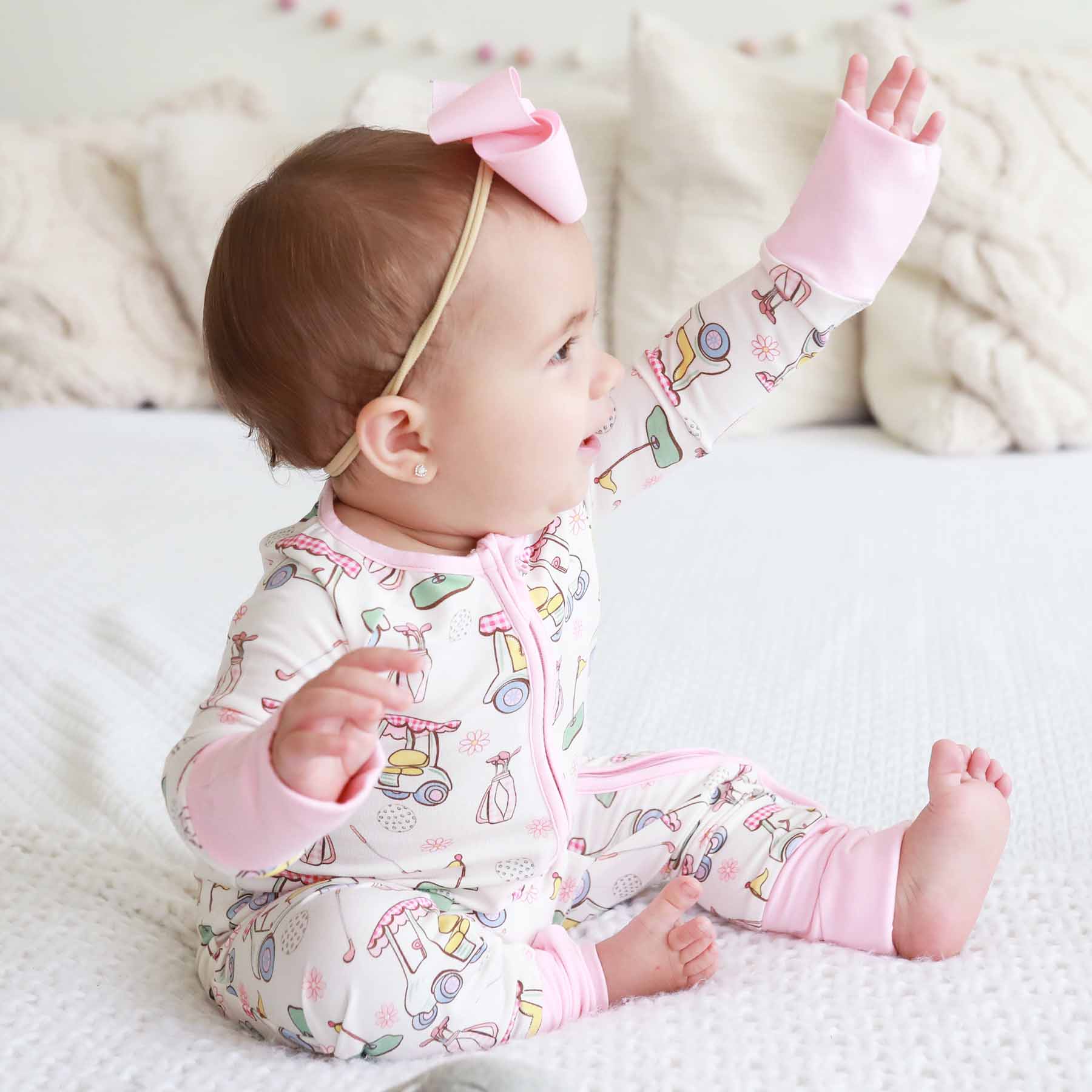 Country Club Convertible Zip Romper