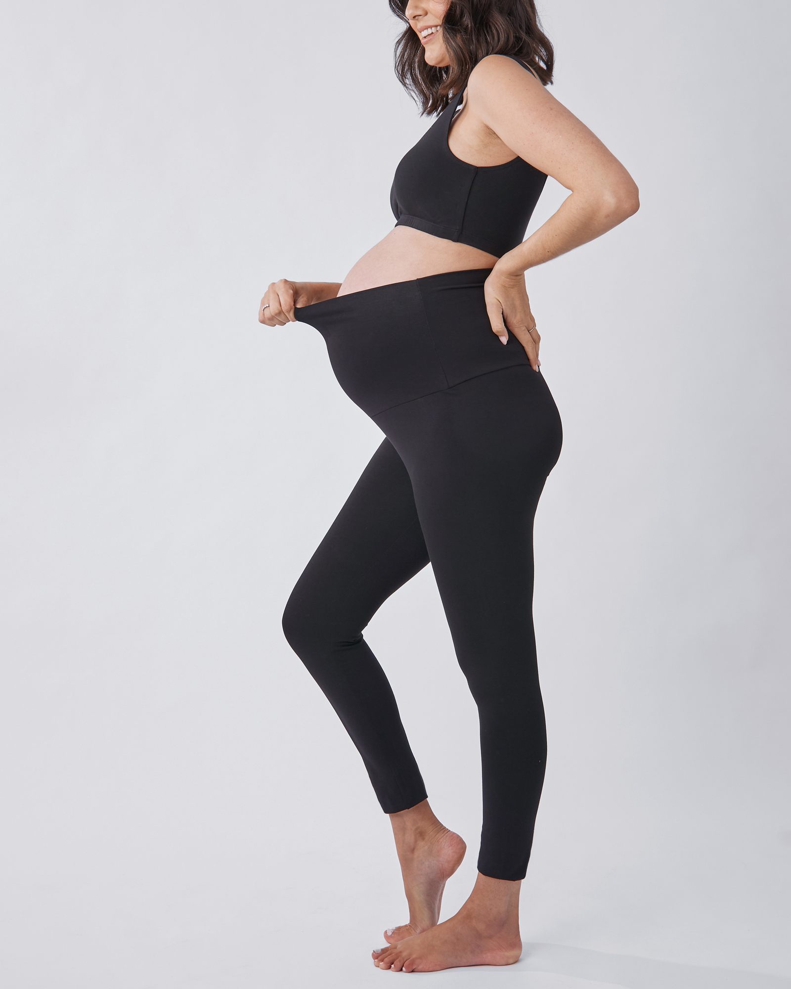 Basic Maternity Legging - Black
